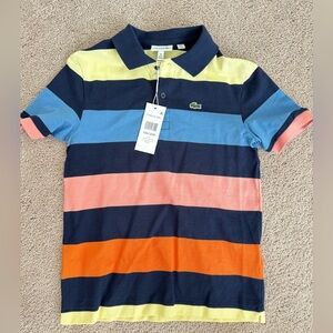 Lacoste kids polo, size 10. NWT
